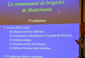 REGIONS DU CREUSOT ET DE MONTCHANIN La Gendarmerie présente sa nouvelle organisation au service de l’efficacité (004)