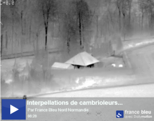 Vidéo interpellations de cambrioleurs