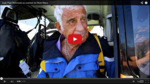 Jean Paul Belmondo au sommet du Mont Blanc